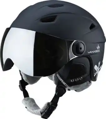 Go Sport Casque ski enfant wanabee darau visor in mold offre
