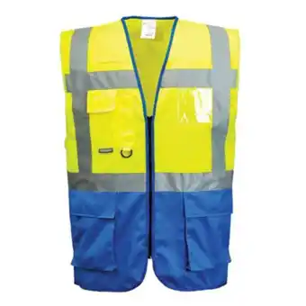 Equitation adulte portwest gilet fluo secouriste haute visibilité portwest executive warsaw