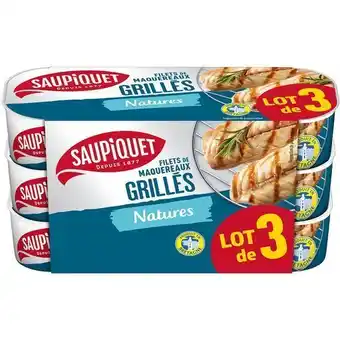 Auchan Filets de maquereaux grillés saupiquet offre