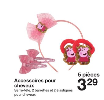 Zeeman Accessoires pour cheveux offre