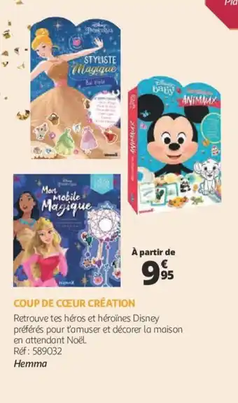 Coup de cœur création