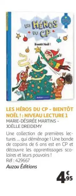 Les héros du cp - bientôt noël ! : niveau lecture 3