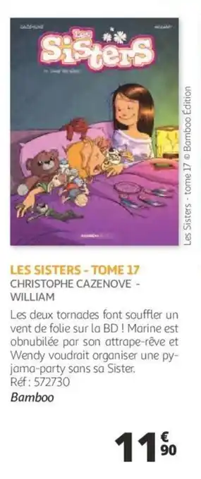 Auchan Les sisters - tome 17 offre