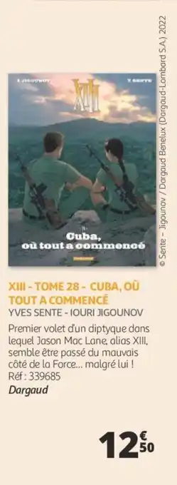Auchan XIII - tome 28 - cuba, oú tout a commencé offre