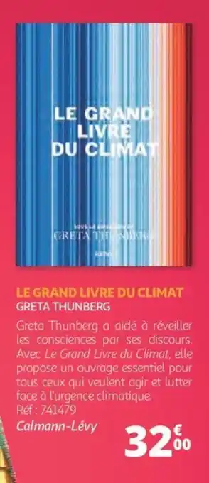 Auchan Le grand livre du climat offre