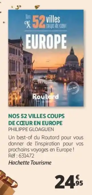 Auchan Nos 52 villes coups de cœur en europe offre