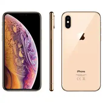 Rue du commerce Iphone xs - 256 go - mt9k2zd/a - or offre