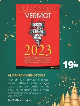 Auchan Almanach vermot 2023 offre