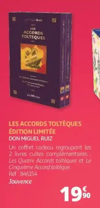 Auchan Les accords toltèques édition limitée offre