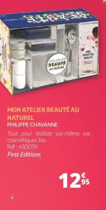 Auchan Mon atelier beauté au naturel offre