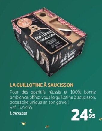 Auchan La guillotine à saucisson offre