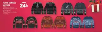 Pulls de noël licence