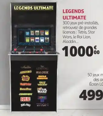 Auchan Legends ultimate offre