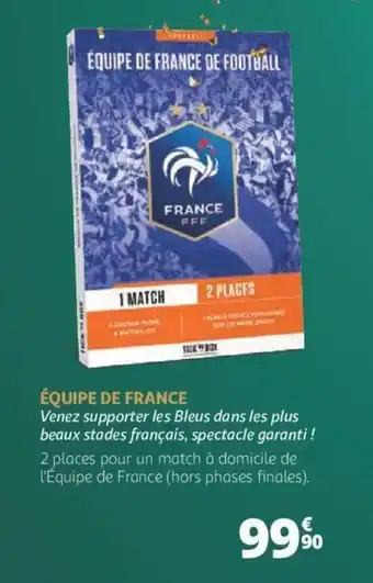 Auchan Équipe de france offre