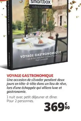 Auchan Voyage gastronomique offre