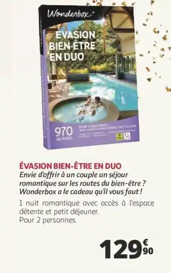 Évasion bien-être en duo