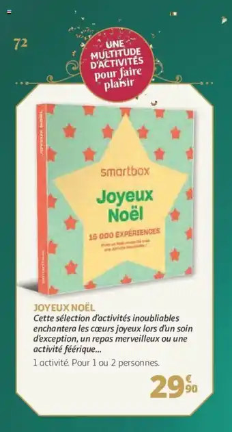 Auchan Joyeux noël offre