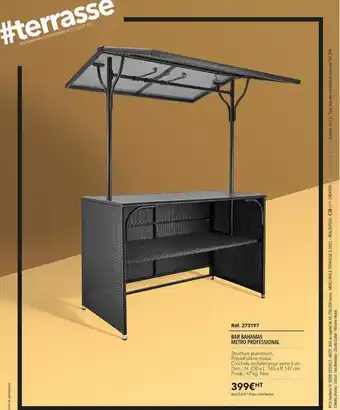 METRO Bar Bahamas Metro Professional offre