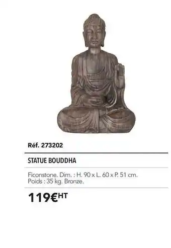 Statue Bouddha