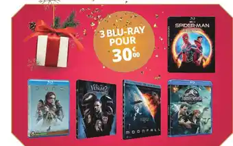 Auchan 3 blu-ray pour offre