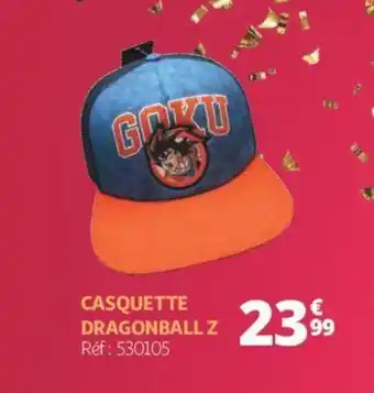 Auchan Casquette dragonball z offre