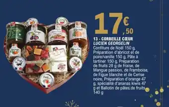 E.Leclerc Corbeille Coeur Lucien Georgelin offre
