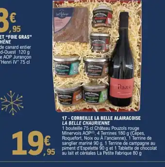 E.Leclerc Corbeille La Belle Alairacoise La Belle Chaurienne offre