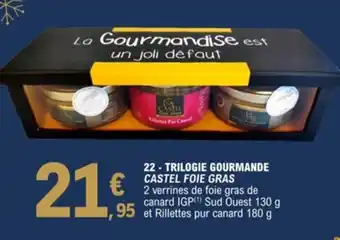 Trilogie Gourmande Castel Foie Gras