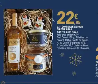 E.Leclerc Corbeille Autour Du Foie Gras offre