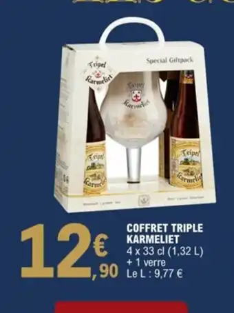 E.Leclerc Coffret Triple Karmeliet offre