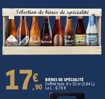 E.Leclerc Bieres de Specialite offre