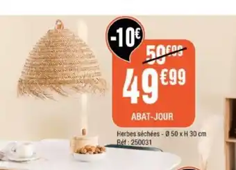 La Foir'Fouille Abat Jour offre