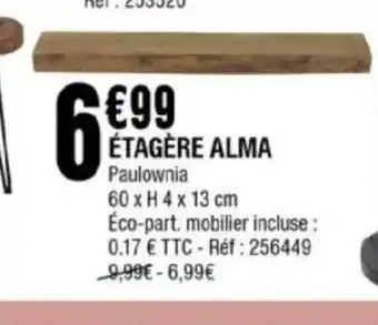 La Foir'Fouille Étagère alma offre