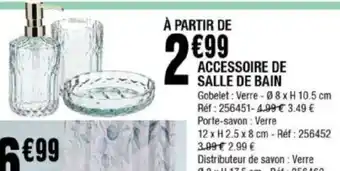 La Foir'Fouille Accessoire de Salle de Bain offre