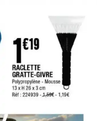 La Foir'Fouille Raclette Gratte Givre offre