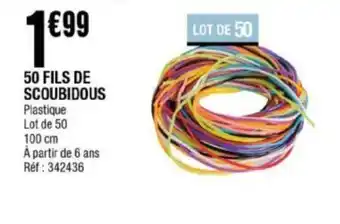50 Fils de Scoubidous