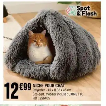 La Foir'Fouille Niche Pour Chat offre