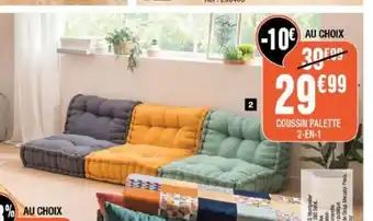 Coussin Palette 2En1