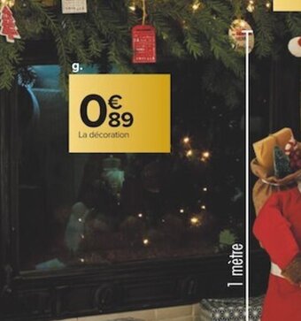 Carrefour Decoration a Suspendre offre