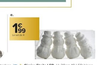 Carrefour Bonhomme de Neige offre