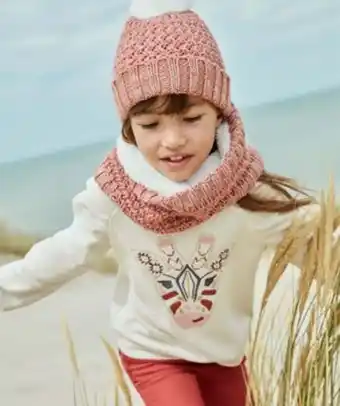 Gémo Sweat fille brodé à emmanchures fantaisie vue1 - gemo (enfant) - gemo offre