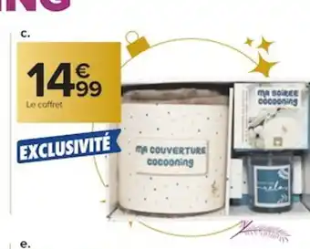 Carrefour Coffret Cocooning Bougie offre
