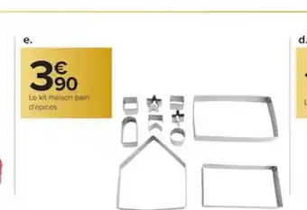Carrefour Kit Maison Pain d'épices offre