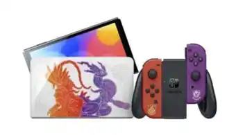 Console nintendo switch oled edit pokemon ecarlate+violet