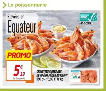 Netto Crevettes Cuites ASC offre