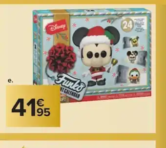 Carrefour Calendrier de l'Avent Disney Funko Pop offre