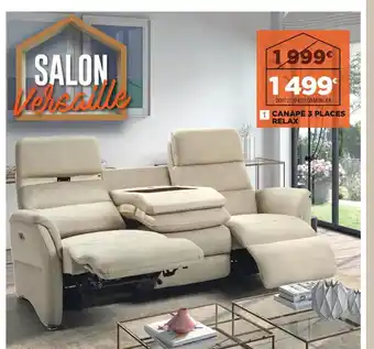 E.Leclerc Canape 3 Places relax offre
