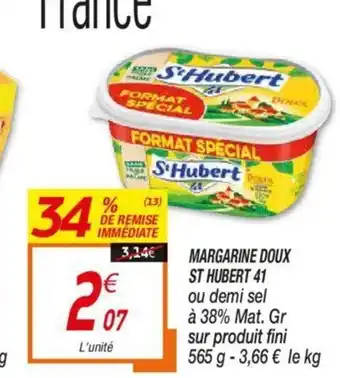 Netto Margarine Doux St Hubert 41 offre