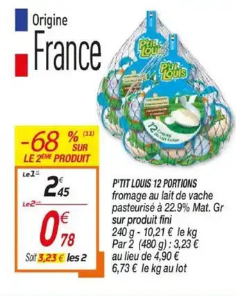 Netto P'tit Louis 12 Portions offre