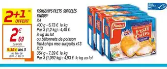 Netto Fish&Chips Filets Surgelés Findus offre